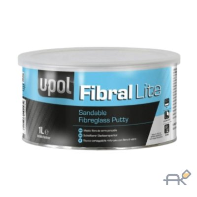 Шпатлёвка UPOL Fibral Lite стекловолокн. легкошлифуемая 1л.